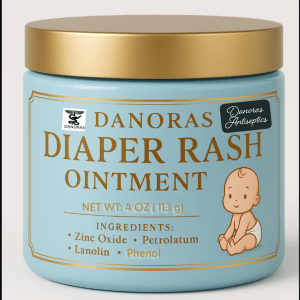 Danoras Diaper Rash Ointment L800-4oz