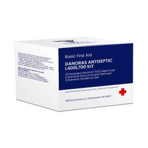 Danoras Comprehensive First Aid Antiseptic Kit – Wound, Dermal & Oral Care + Alcohol Wipes
